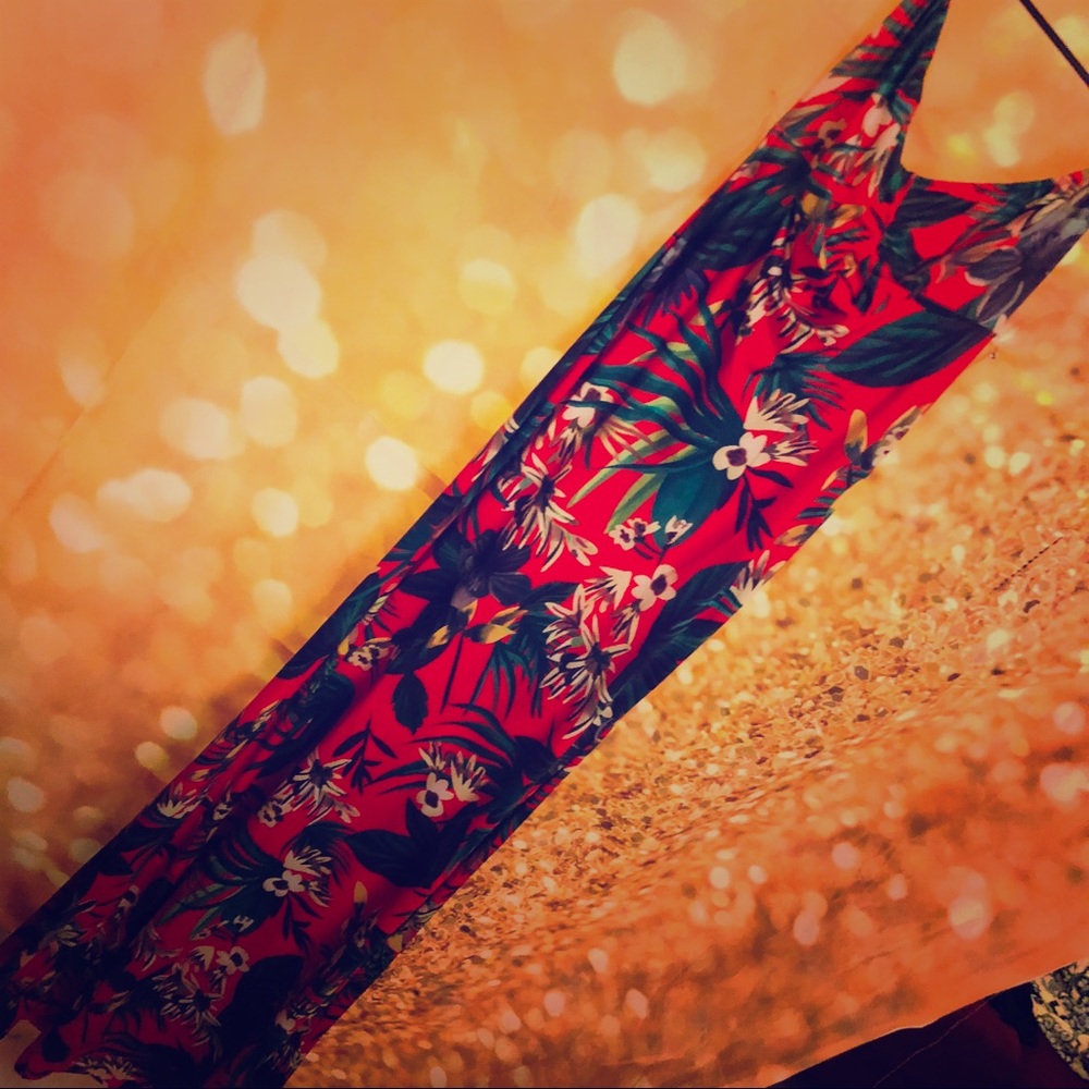 Woman's long maxi dress